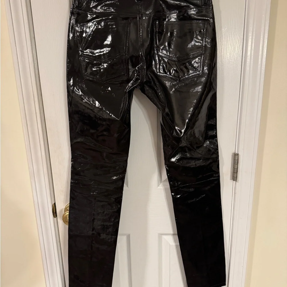 Zadig & Voltaire Peko Lambskin Leather Pants – Black – Size 36 – NWT